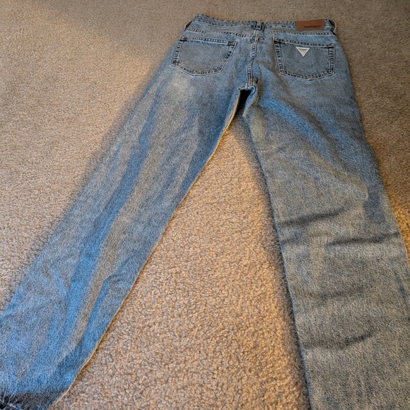 Guess X Madhappy Women's Straight Leg Jeans - Light Blue - Picture 6 of 13